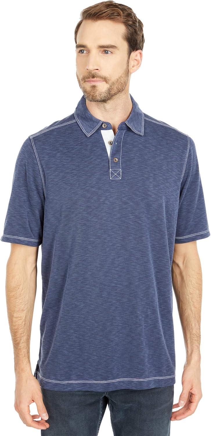 image:imageJohnston amp Murphy Mens Vintage Slub PoloNavy