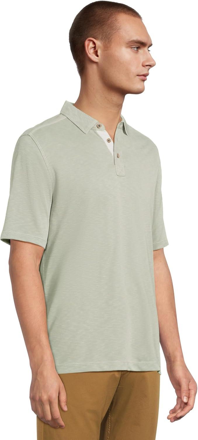 image:imageJohnston amp Murphy Mens Vintage Slub PoloSage
