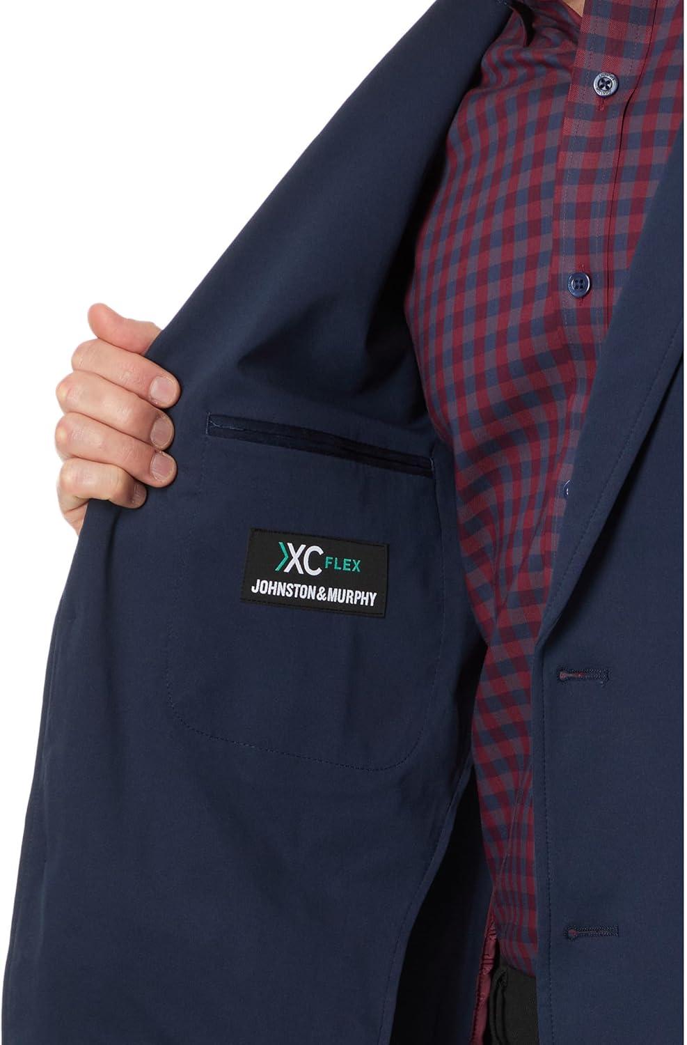 image:imageJohnston amp Murphy Mens Xc Flex Knit BlazerNavy
