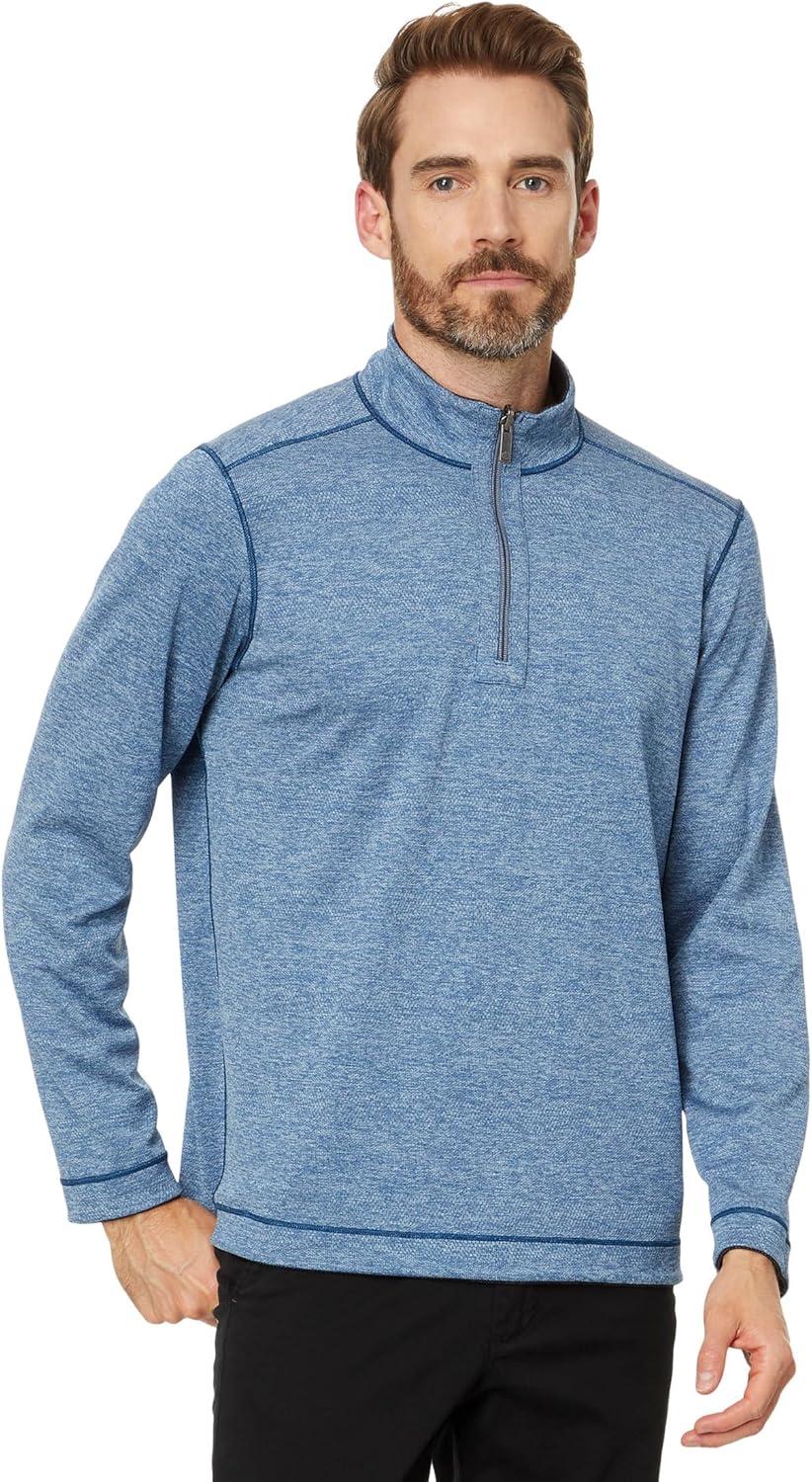 image:imageJohnston amp Murphy Mens Xc4 Performance Reversible Quarter ZipNavy