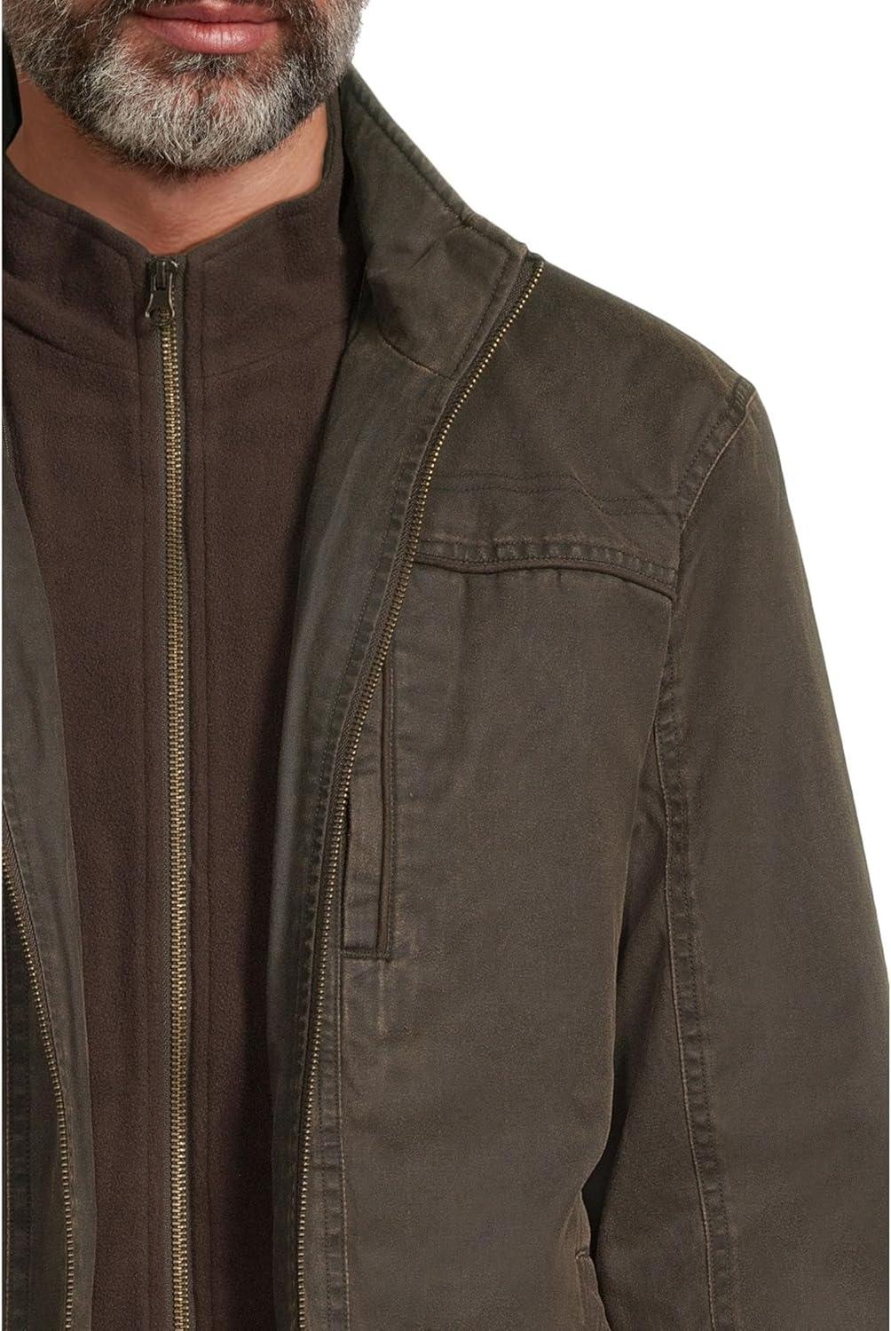 image:imageJohnston amp Murphy mens Antique Cotton JacketBrown 2