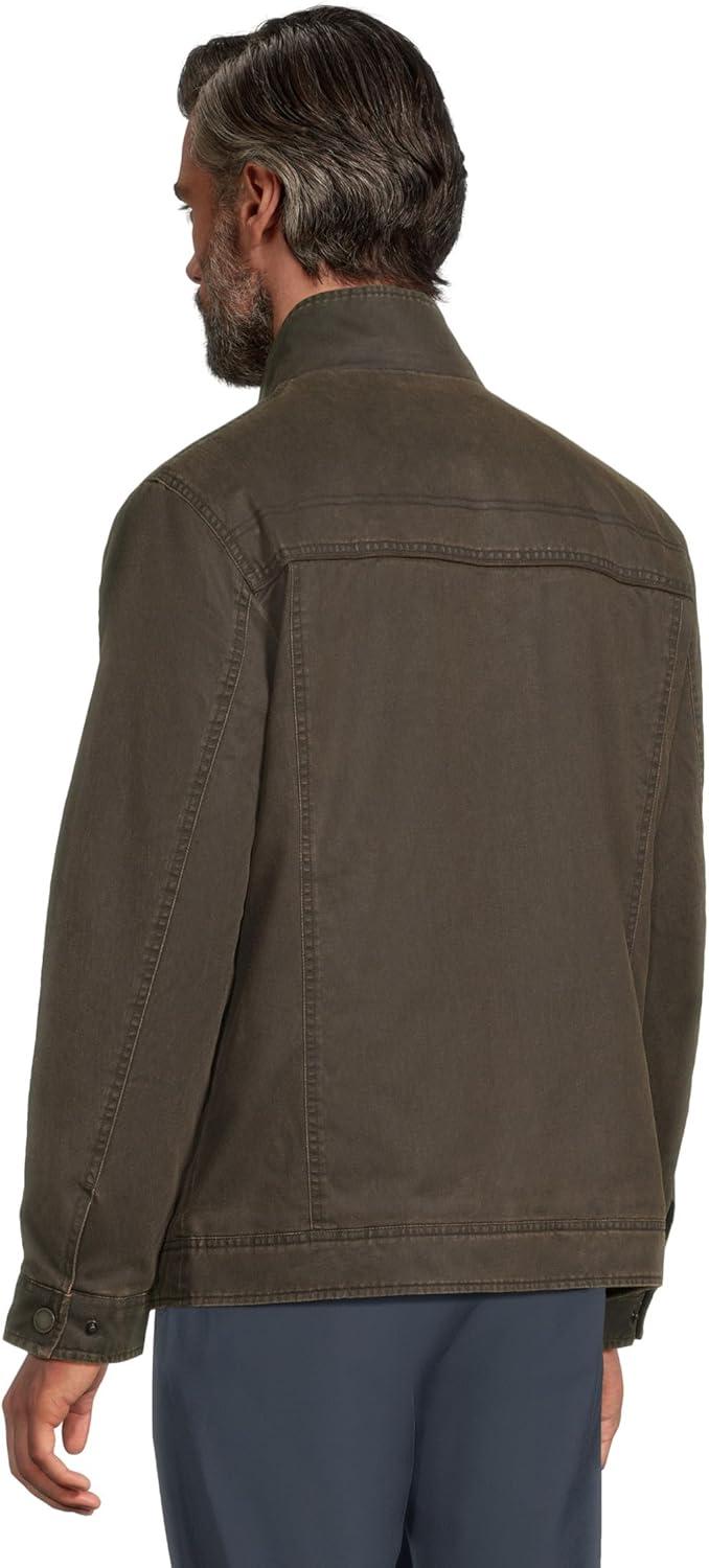 image:imageJohnston amp Murphy mens Antique Cotton JacketBrown 2