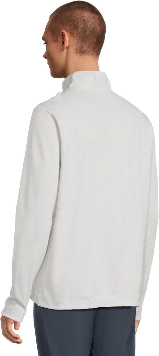image:imageJohnston amp Murphy mens Reversible Solid QuarterzipWhiteStorm