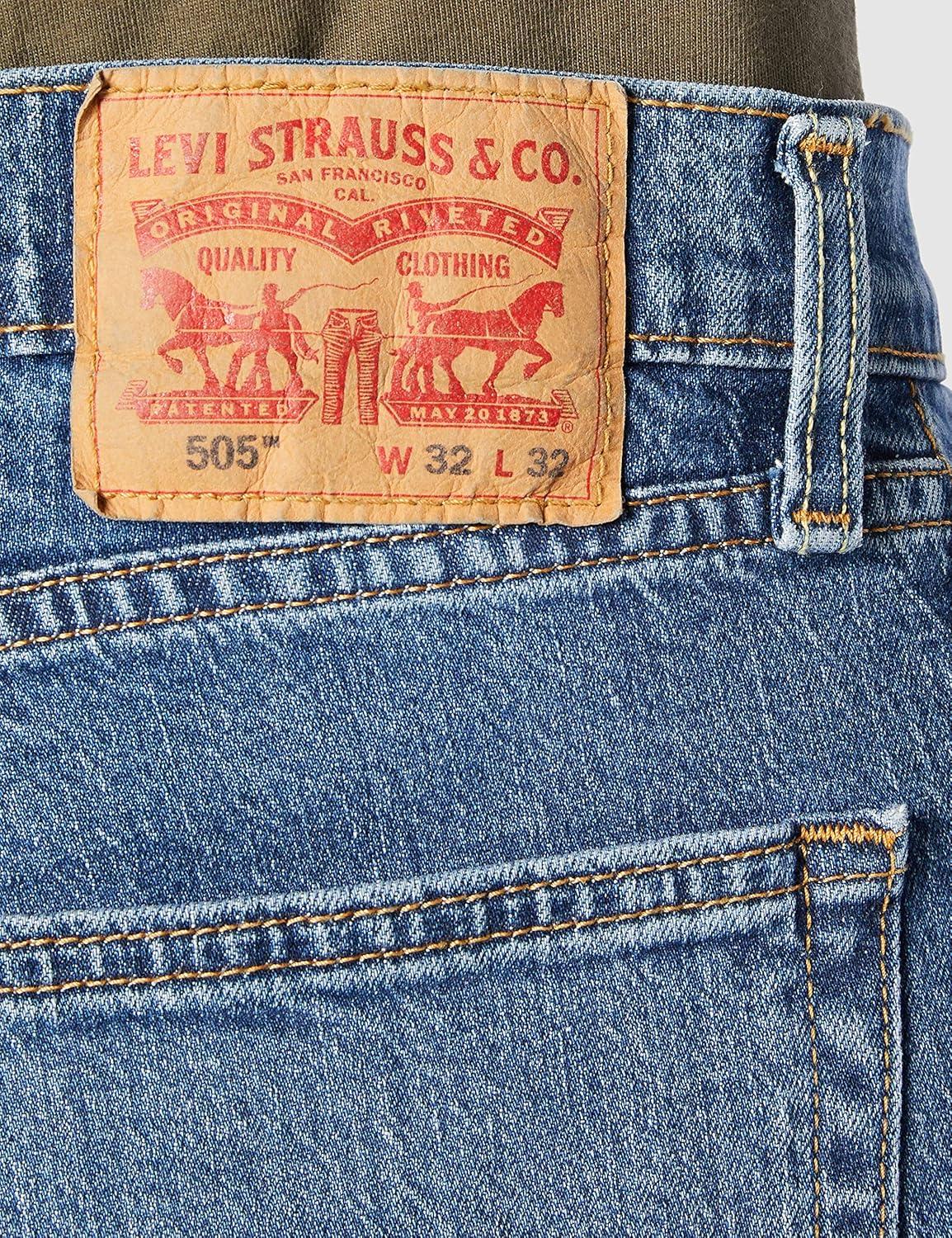 image:imageLevis Mens 505 RegularFremont Drop Shot