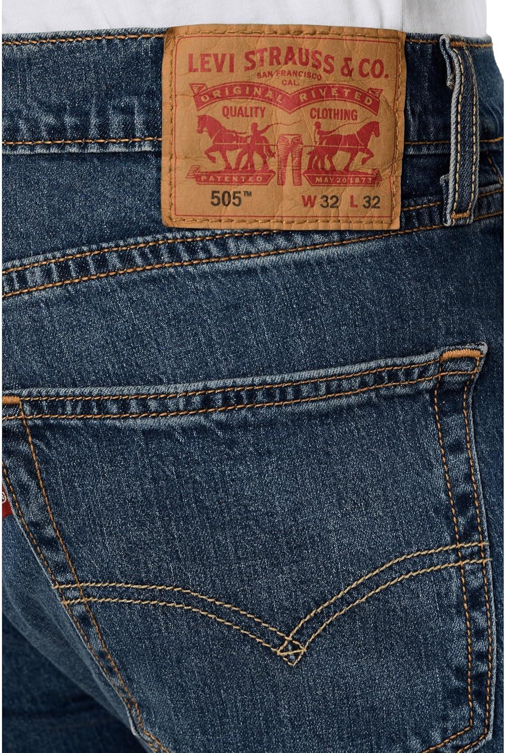 image:imageLevis Mens 505 RegularRiver Bank Cool