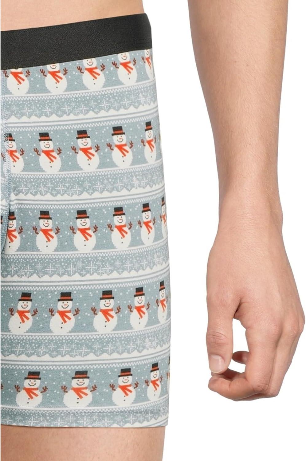 image:imageMeUndies Mens Boxer Briefs 6 Inseam with Breathable and Comfortable Tencel Micro Modal FabricGet Frosty