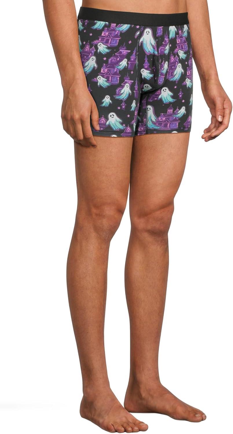 image:imageMeUndies Mens Boxer Briefs 6 Inseam with Breathable and Comfortable Tencel Micro Modal FabricGlow Mode