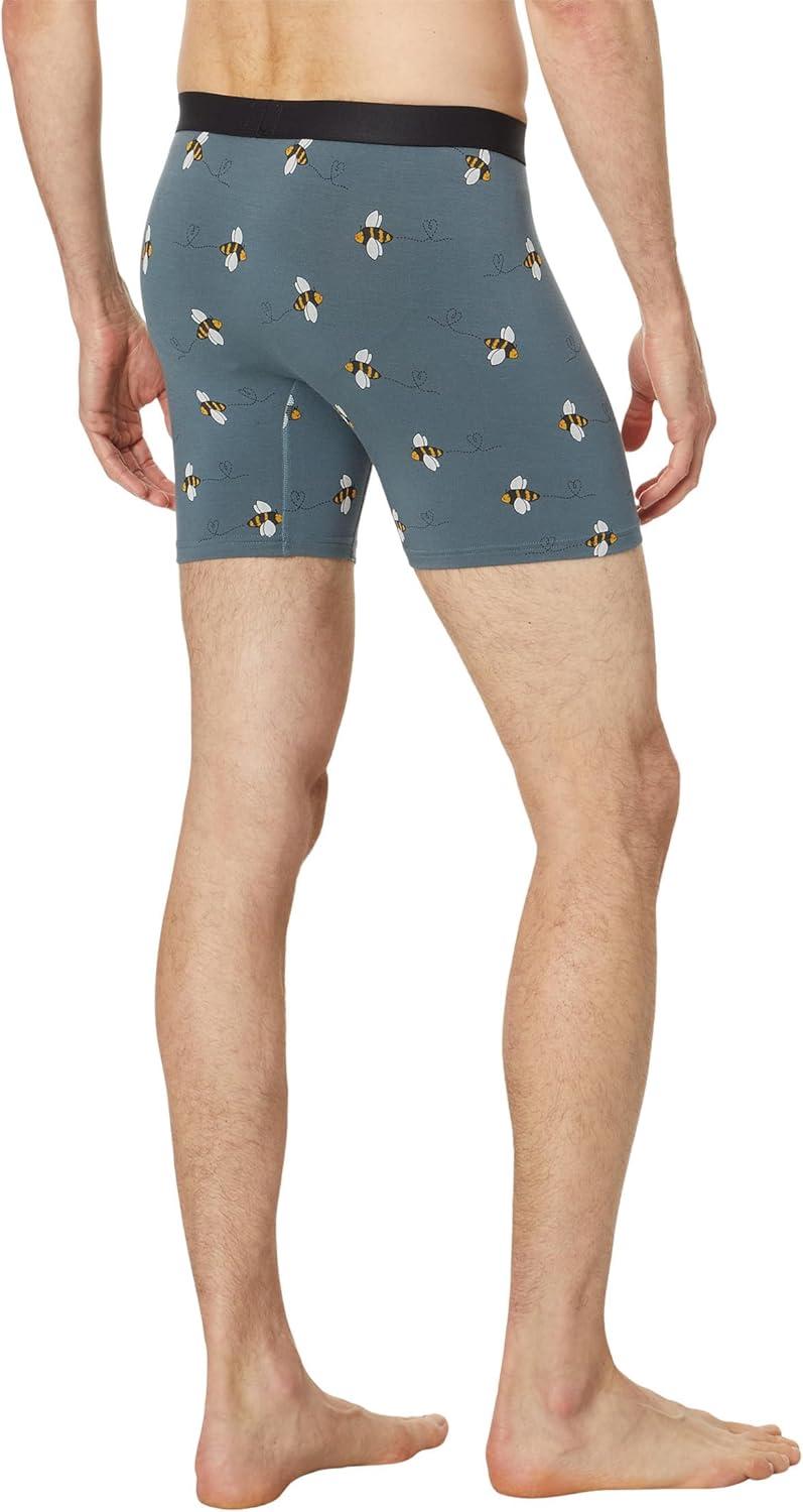 image:imageMeUndies Mens Boxer Briefs 6 Inseam with Breathable and Comfortable Tencel Micro Modal FabricLet It Bee