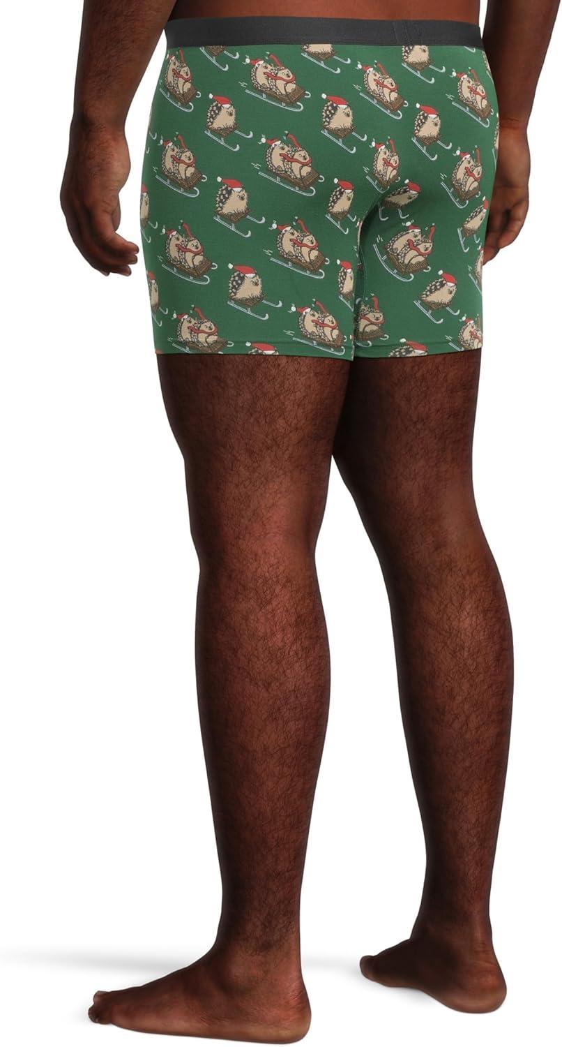 image:imageMeUndies Mens Boxer Briefs 6 Inseam with Breathable and Comfortable Tencel Micro Modal FabricSledgehogs