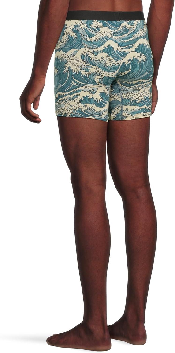 image:imageMeUndies Mens Boxer Briefs 6 Inseam with Breathable and Comfortable Tencel Micro Modal FabricWave Hello