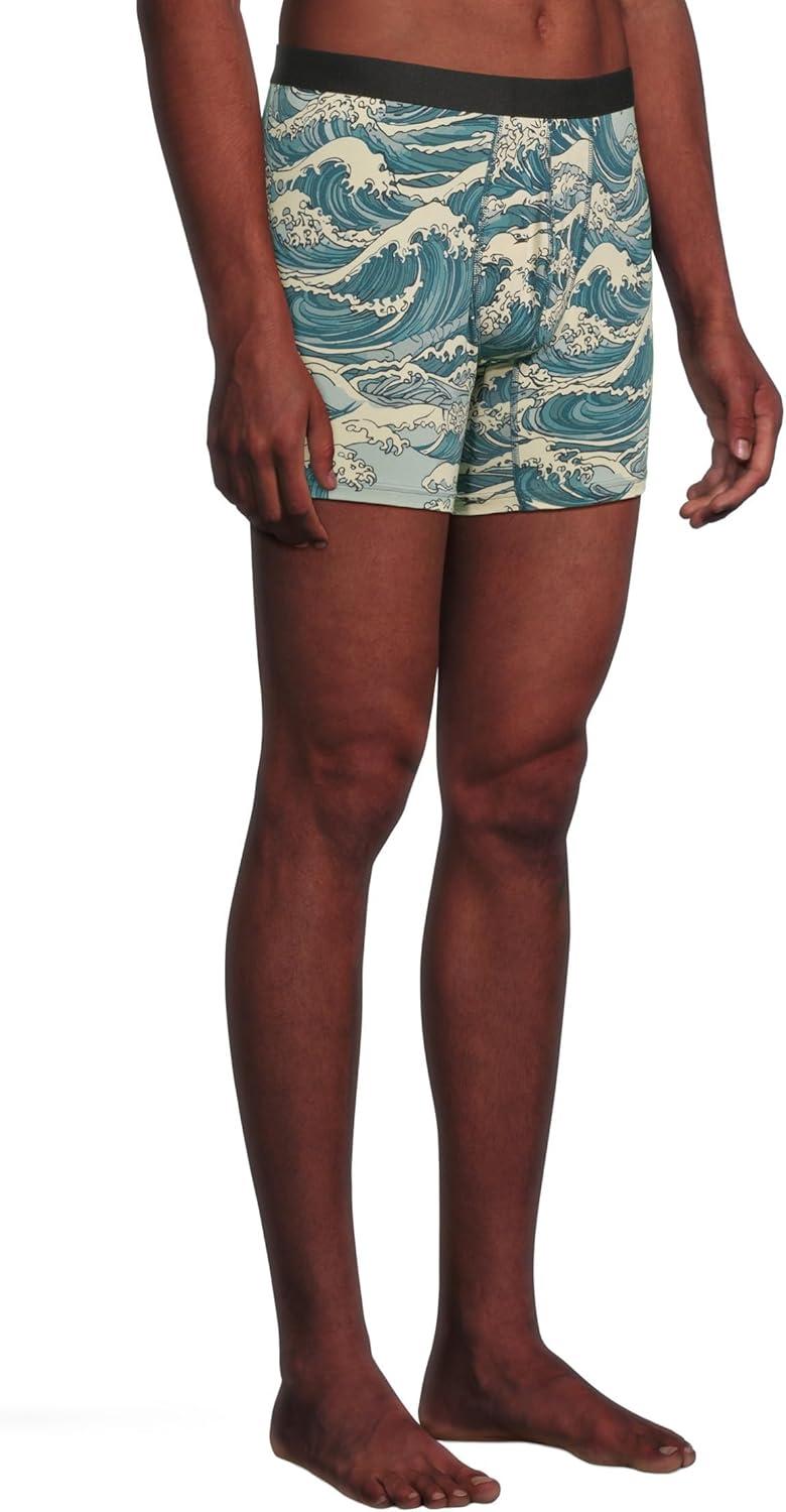 image:imageMeUndies Mens Boxer Briefs 6 Inseam with Breathable and Comfortable Tencel Micro Modal FabricWave Hello