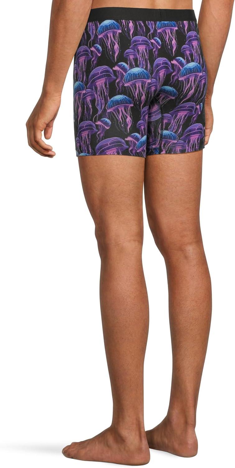 image:imageMeUndies Mens Boxer Briefs 6 Inseam with Breathable and Comfortable Tencel Micro Modal FabricWild Jellies