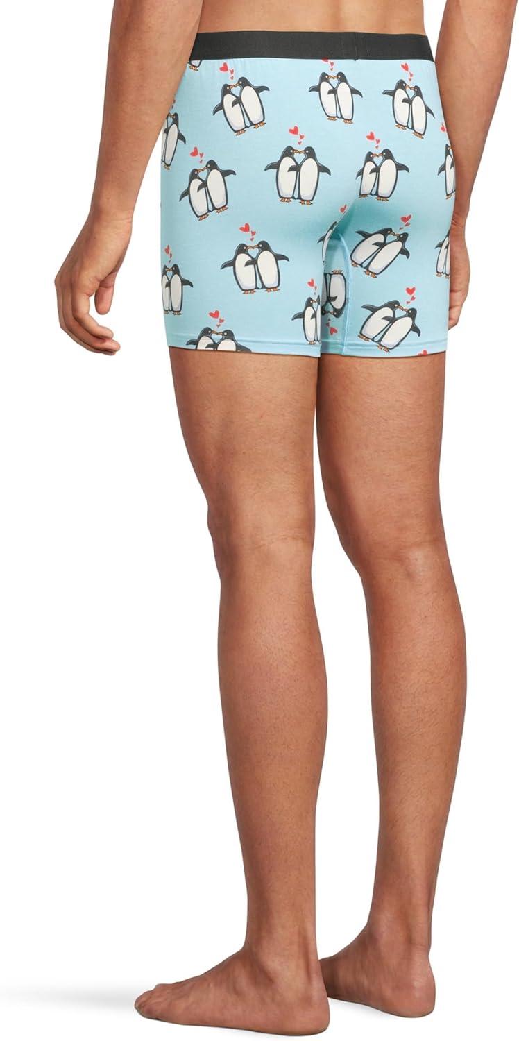 image:imageMeUndies Mens Boxer Briefs 6 Inseam with Breathable and Comfortable Tencel Micro Modal FabricYoure My Penguin