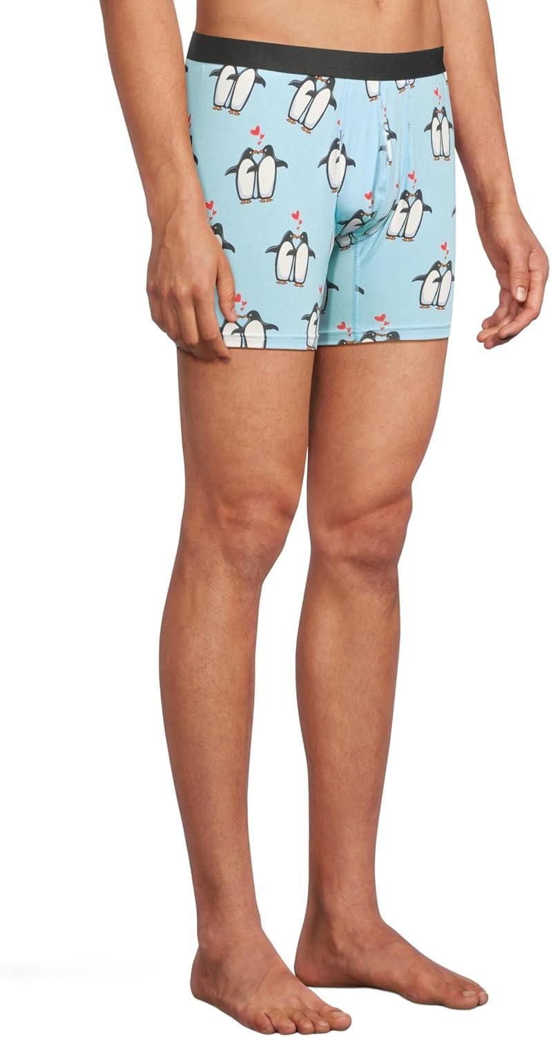 image:imageMeUndies Mens Boxer Briefs 6 Inseam with Breathable and Comfortable Tencel Micro Modal FabricYoure My Penguin