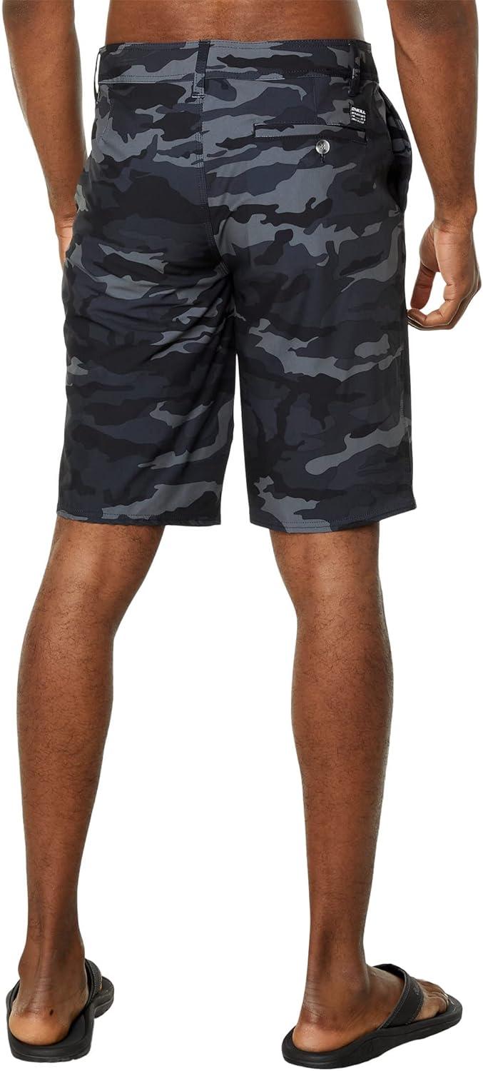 image:imageONEILL Mens 21 Inch Loaded 20 Hybrid Shorts Water Resistant Mens Shorts with Quick Dry Stretch Fabric and PocketsBlack Camo Loaded 20 Hybrid