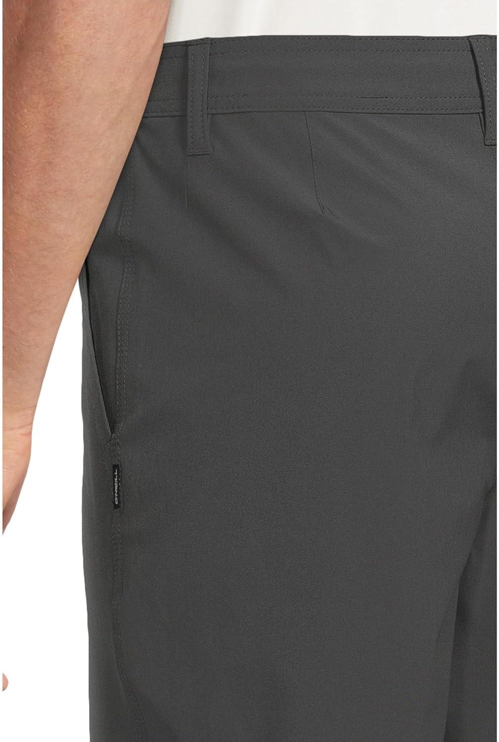 image:imageONEILL Mens 21 Inch Loaded 20 Hybrid Shorts Water Resistant Mens Shorts with Quick Dry Stretch Fabric and PocketsCharcoal Loaded 20 Hybrid