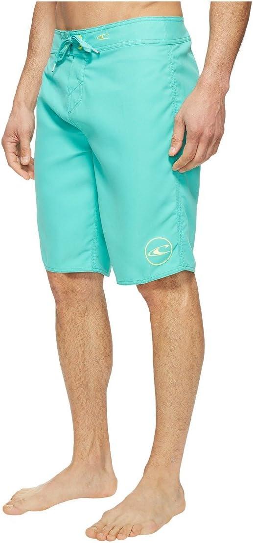 image:imageONEILL Mens 21 Inch Solid BoardshortsWater Resistant Swim Trunks for Men with Quick Dry Stretch Fabric and PocketsAqua