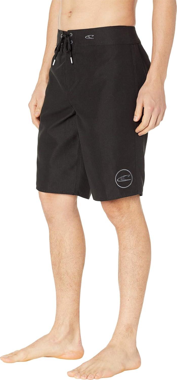 image:imageONEILL Mens 21 Inch Solid BoardshortsWater Resistant Swim Trunks for Men with Quick Dry Stretch Fabric and PocketsBlack 2