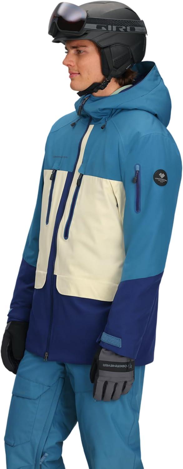 image:imageObermeyer mens Cirque JacketBlue Indy