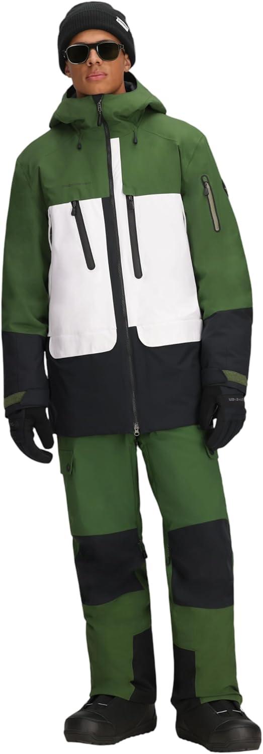 image:imageObermeyer mens Cirque JacketGreen Cabin