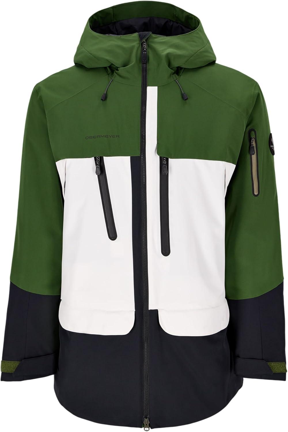 image:imageObermeyer mens Cirque JacketGreen Cabin