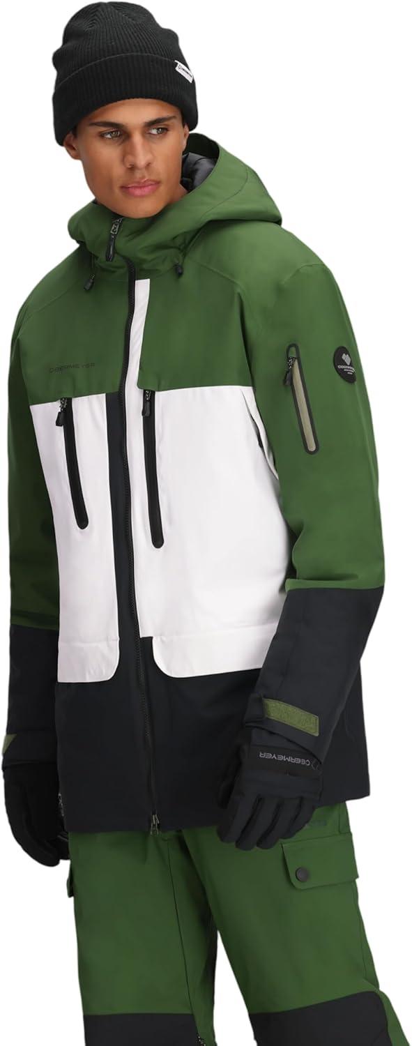 image:imageObermeyer mens Cirque JacketGreen Cabin