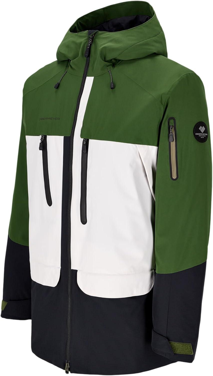 image:imageObermeyer mens Cirque JacketGreen Cabin
