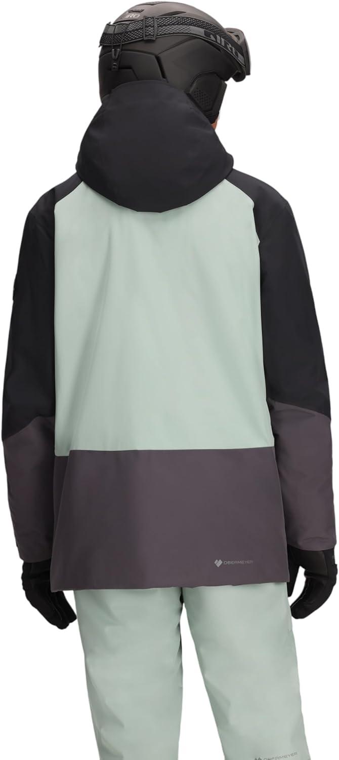 image:imageObermeyer mens Cirque JacketGreen Grey Summit Sage