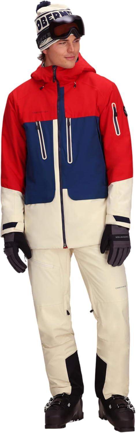 image:imageObermeyer mens Cirque JacketRed Fresno