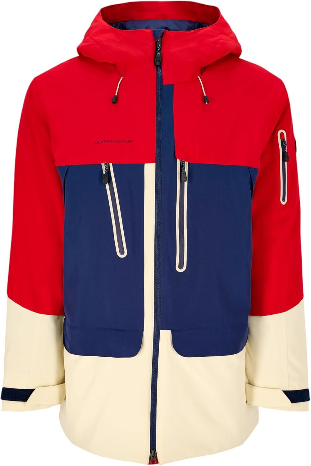 image:imageObermeyer mens Cirque JacketRed Fresno