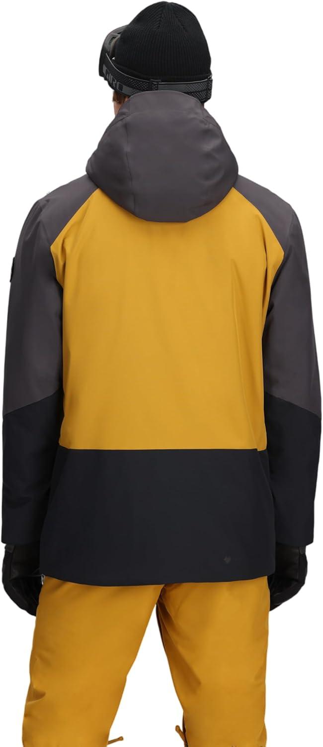 image:imageObermeyer mens Cirque JacketYellow Burnt Honey