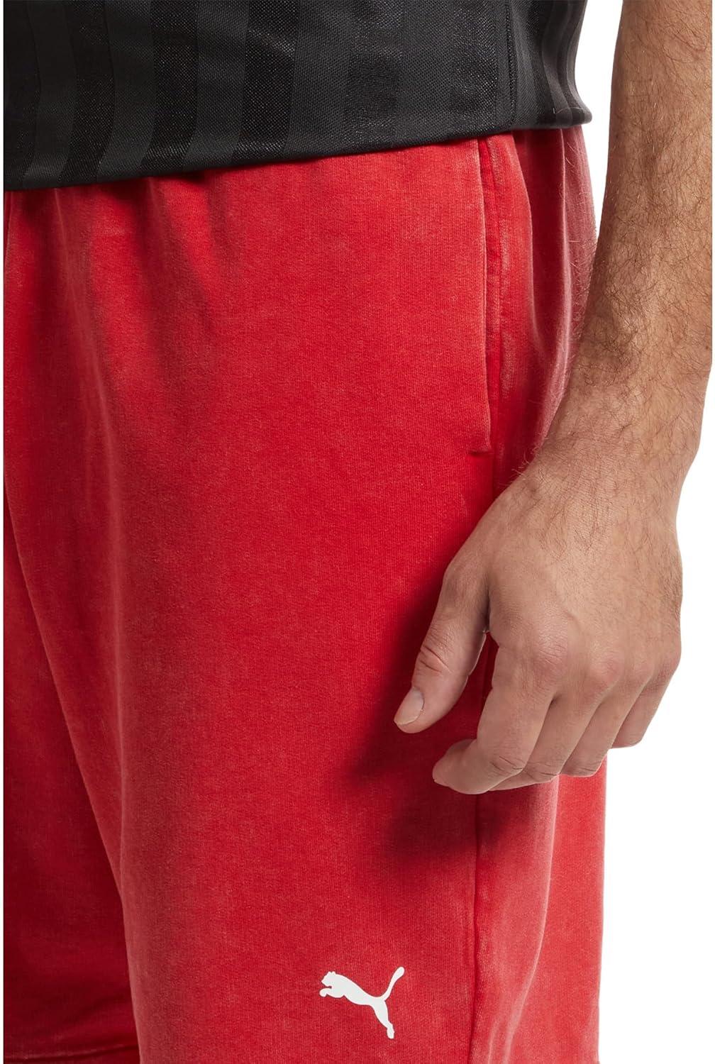 image:imagePUMA Mens Standard Scuderia Ferrari Sportwear Sweat ShortsRosso Corsa