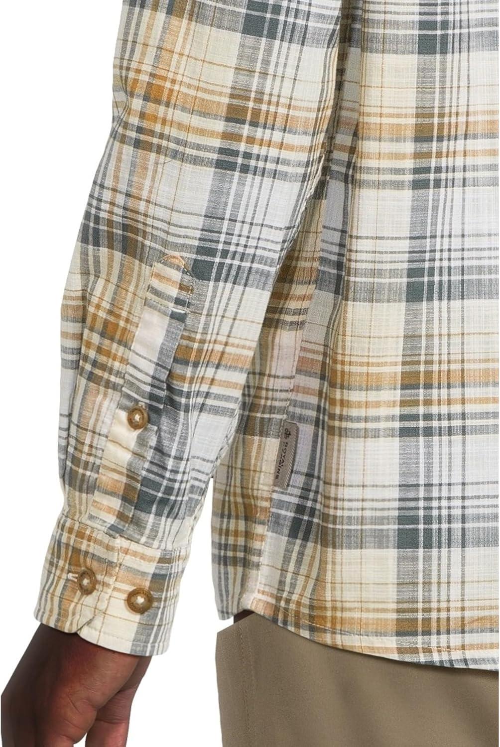 image:imageRoyal Robbins Mens Redwood Plaid Long SleeveBistripee Pismo Plaid