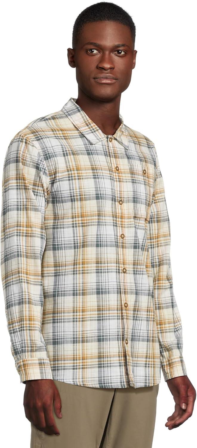 image:imageRoyal Robbins Mens Redwood Plaid Long SleeveBistripee Pismo Plaid