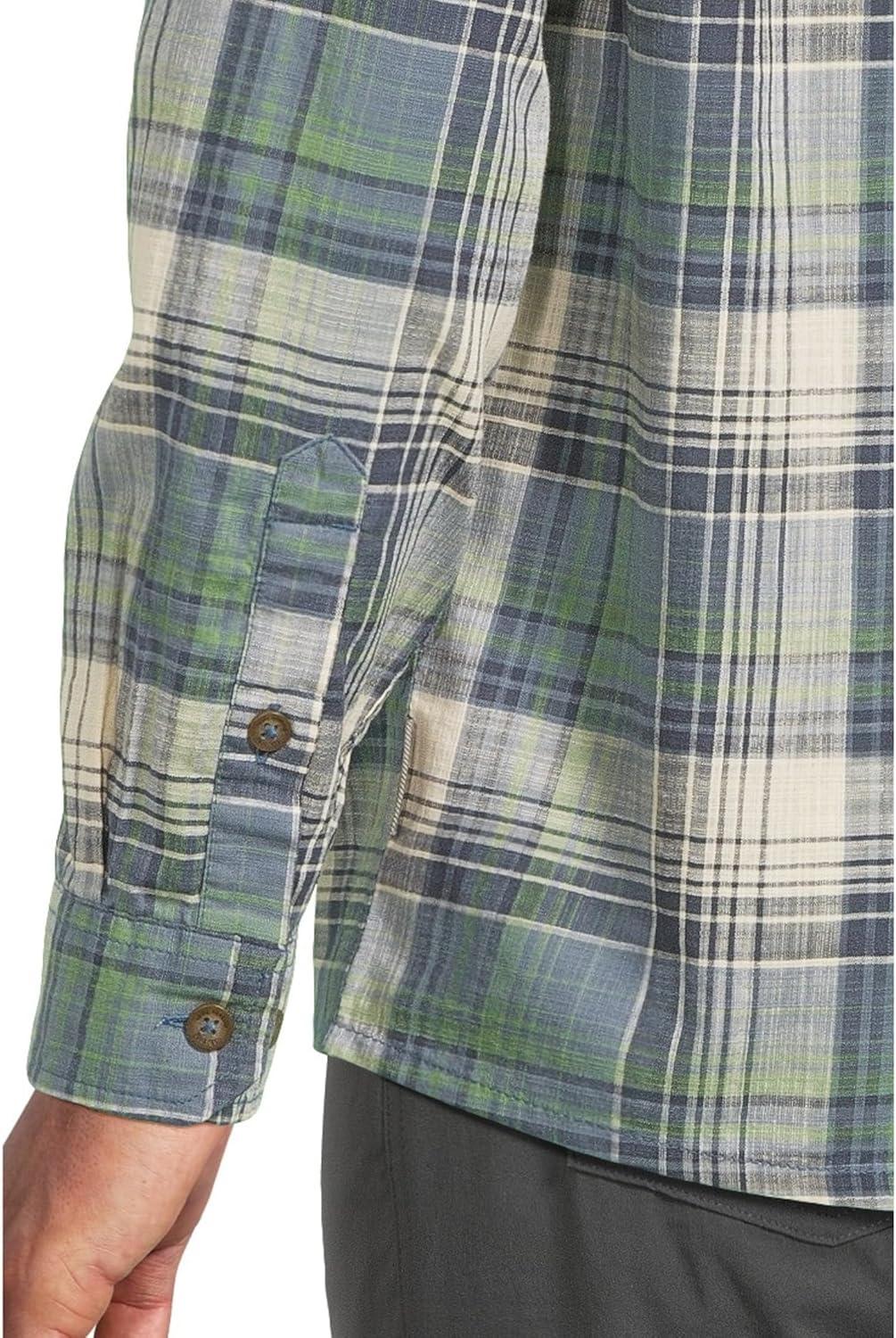 image:imageRoyal Robbins Mens Redwood Plaid Long SleeveSea Pismo Plaid
