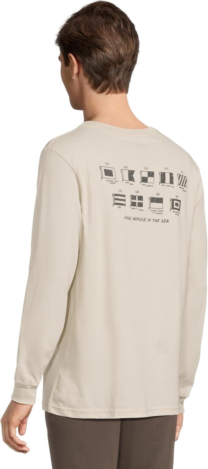 image:imageSalty Crew Mens Call Sign Long Sleeve TeeBone