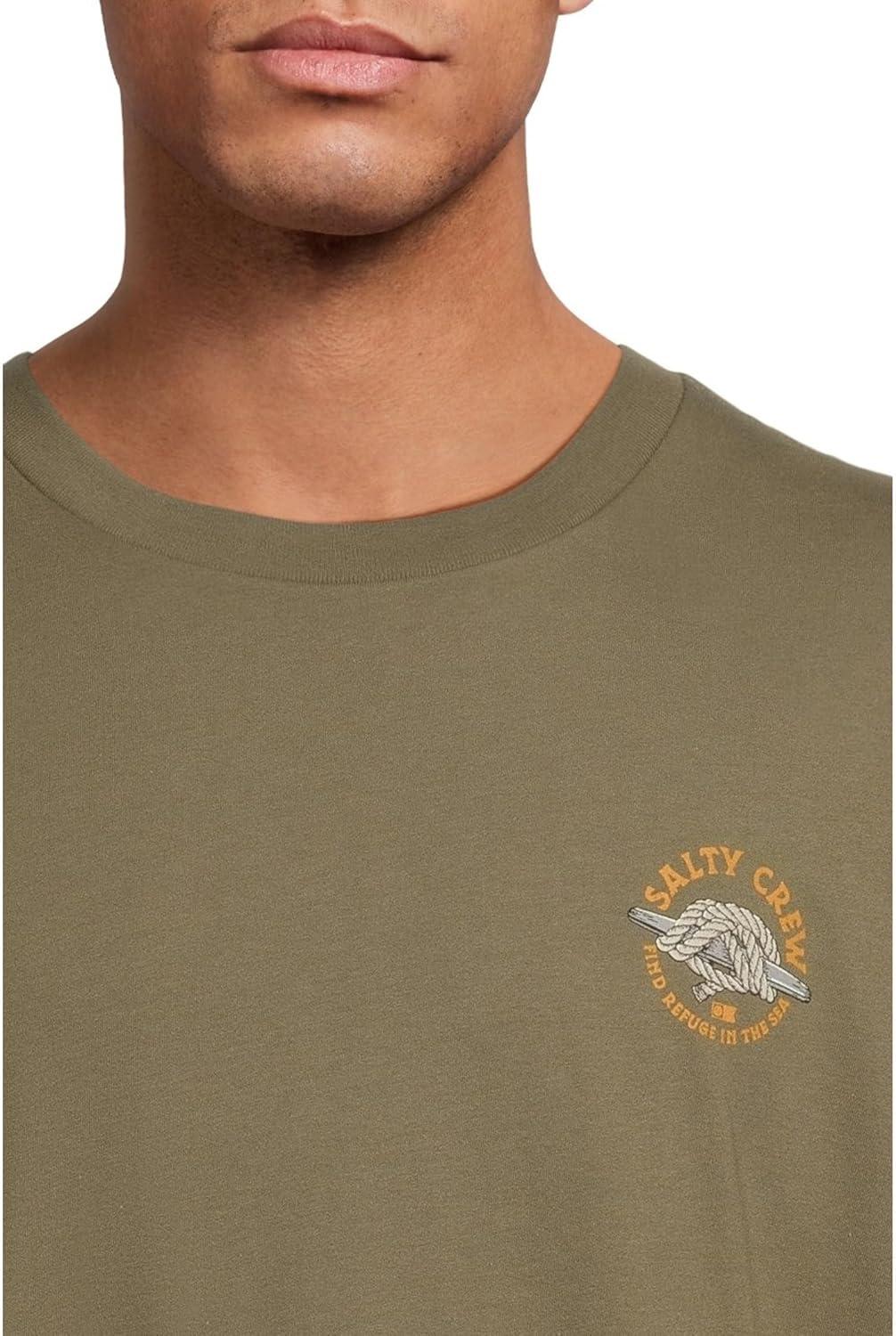 image:imageSalty Crew Mens Cleat Knott Short Sleeve TeeDusty Olive