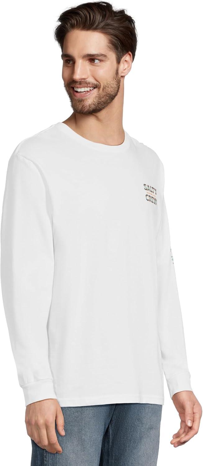 image:imageSalty Crew Mens Offset Long Sleeve TeeWhite