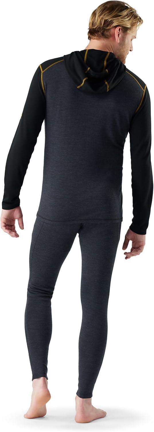 image:imageSmartwool mens Merino 250 Base Layer HoodieCharcoalHoney Gold