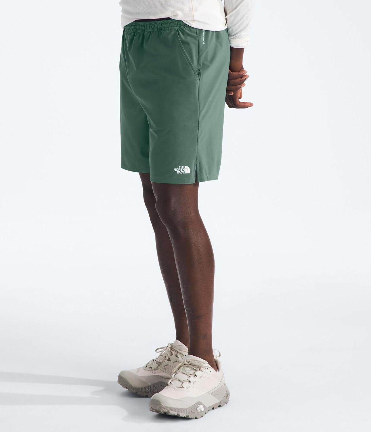 image:imageThe North Face Mens Wander 20 ShortsDuck Green