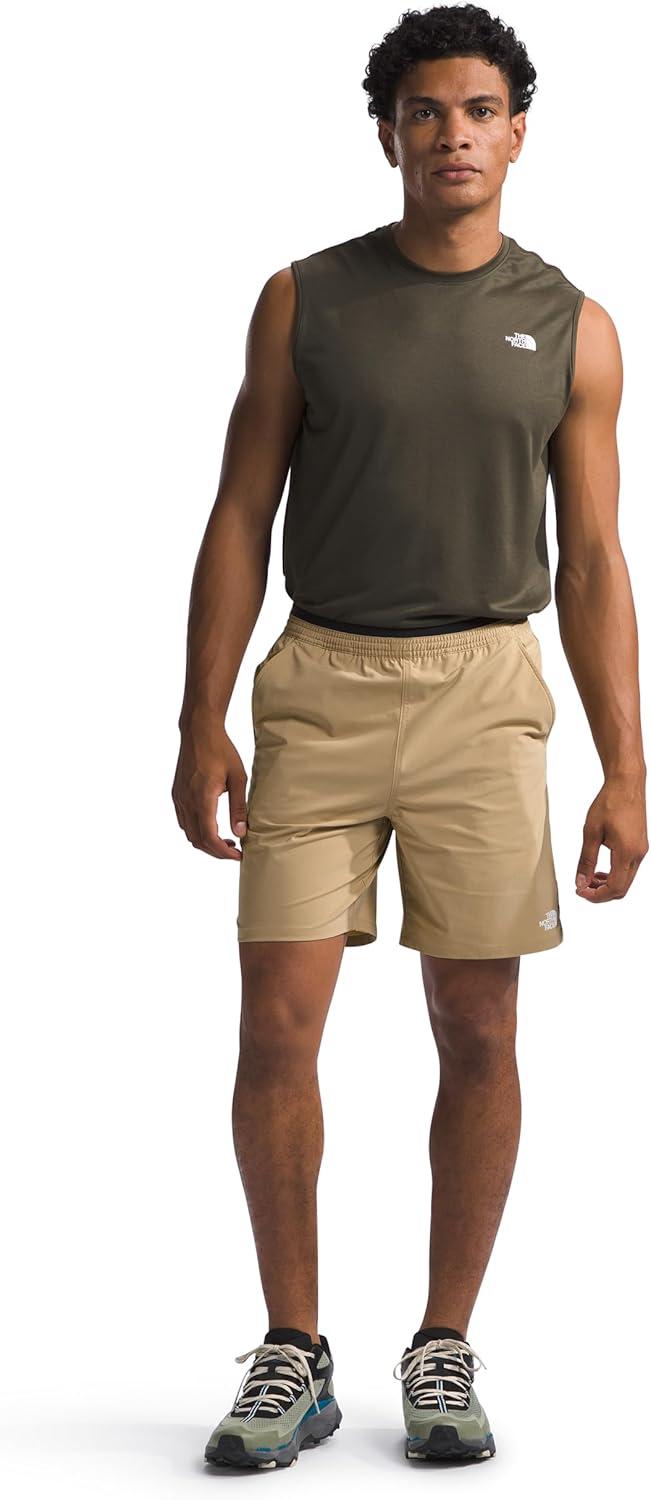 image:imageThe North Face Mens Wander 20 ShortsKhaki Stone