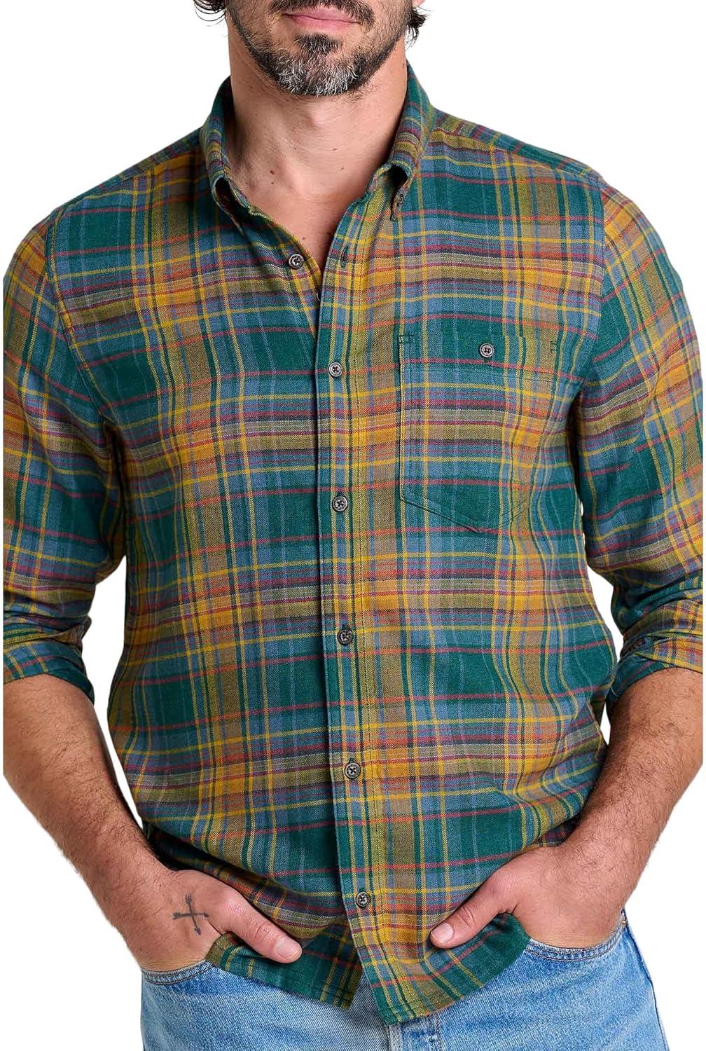 image:imageToadampCo Airsmyth Long Sleeve ShirtCabin Multi Madras