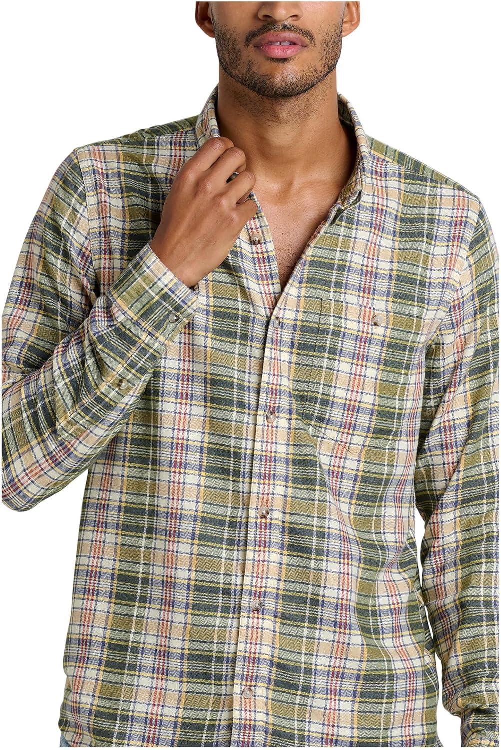 image:imageToadampCo Airsmyth Long Sleeve ShirtChive Plaid