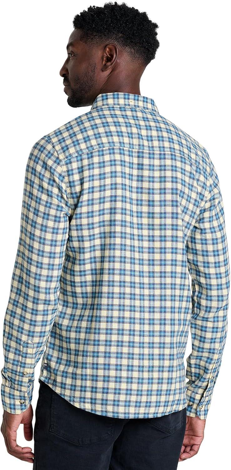 image:imageToadampCo Airsmyth Long Sleeve ShirtGlacier Small Scale Plaid