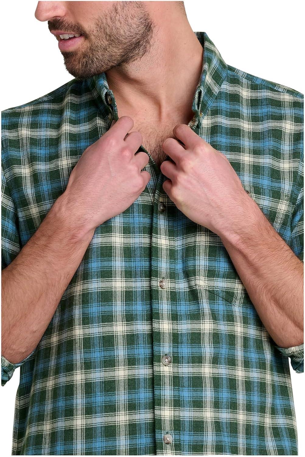 image:imageToadampCo Airsmyth Long Sleeve ShirtPasture Mini Check
