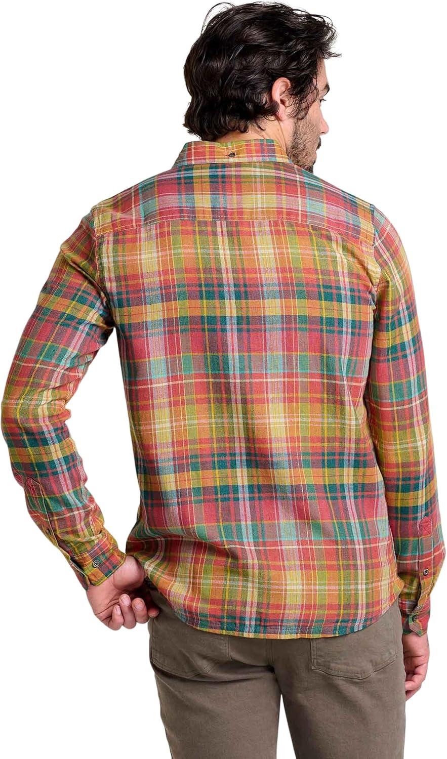 image:imageToadampCo Airsmyth Long Sleeve ShirtSundown Madras