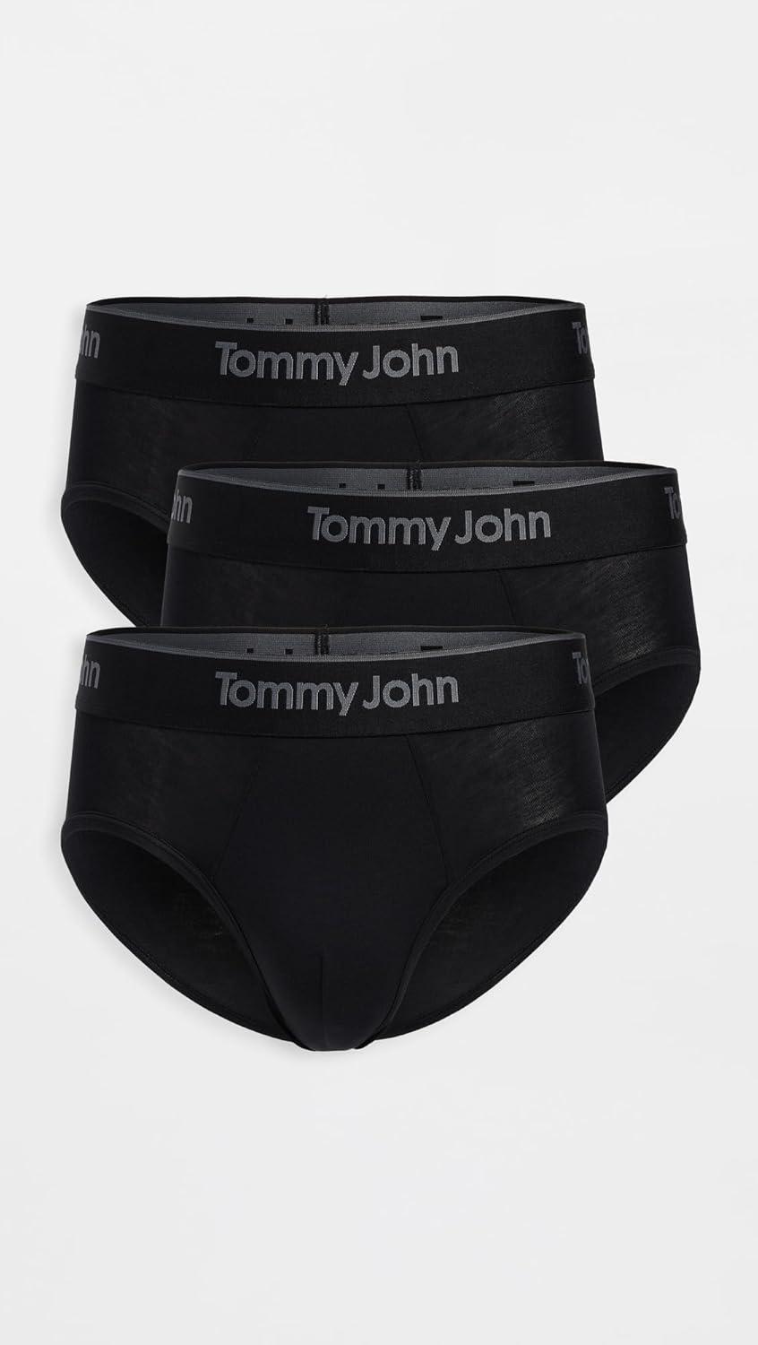image:imageTommy John Mens Second Skin Briefs 3 PackBlack
