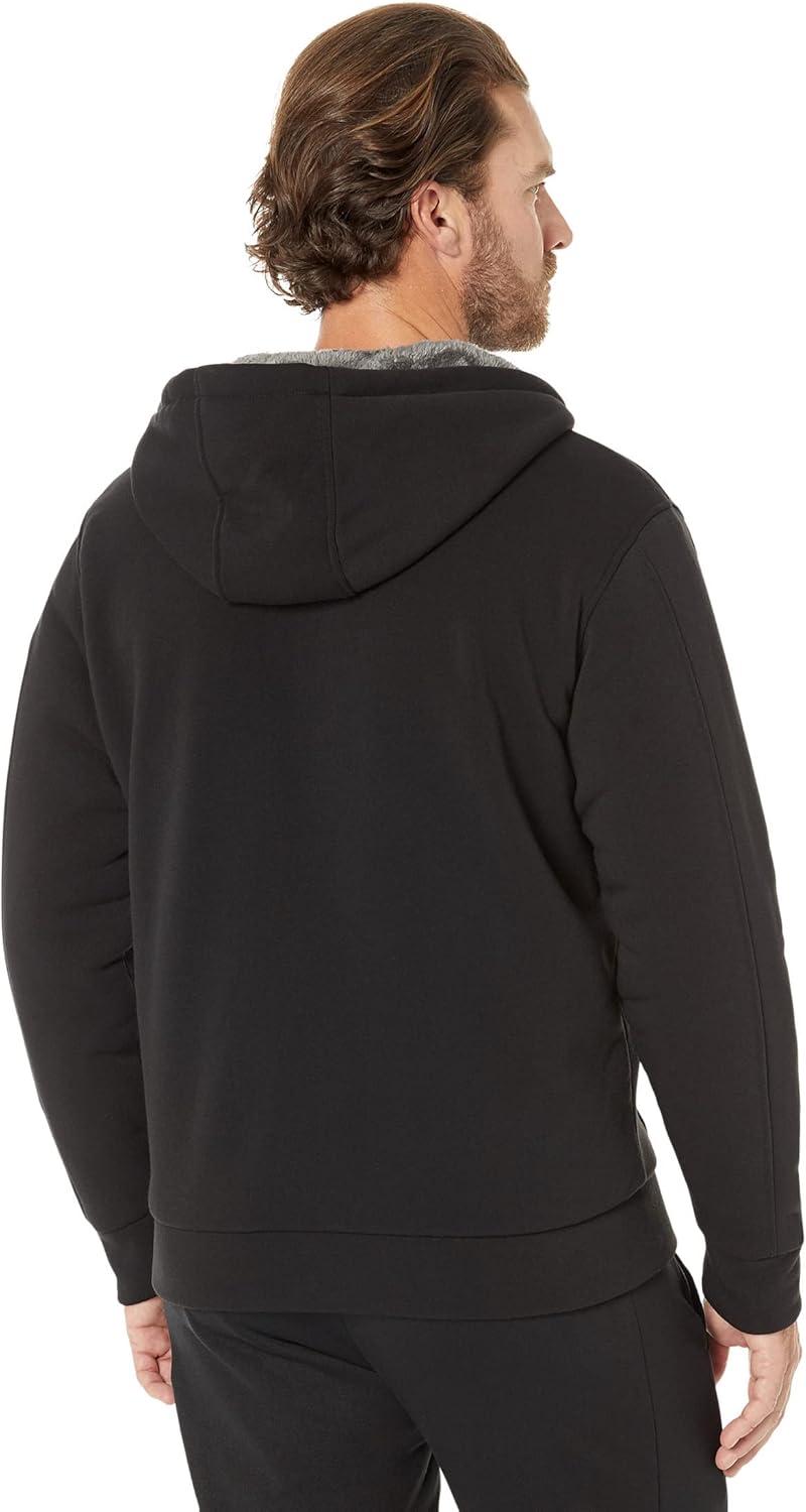 image:imageUS POLO ASSN Embossed Wordmark Sherpa HoodieBlack
