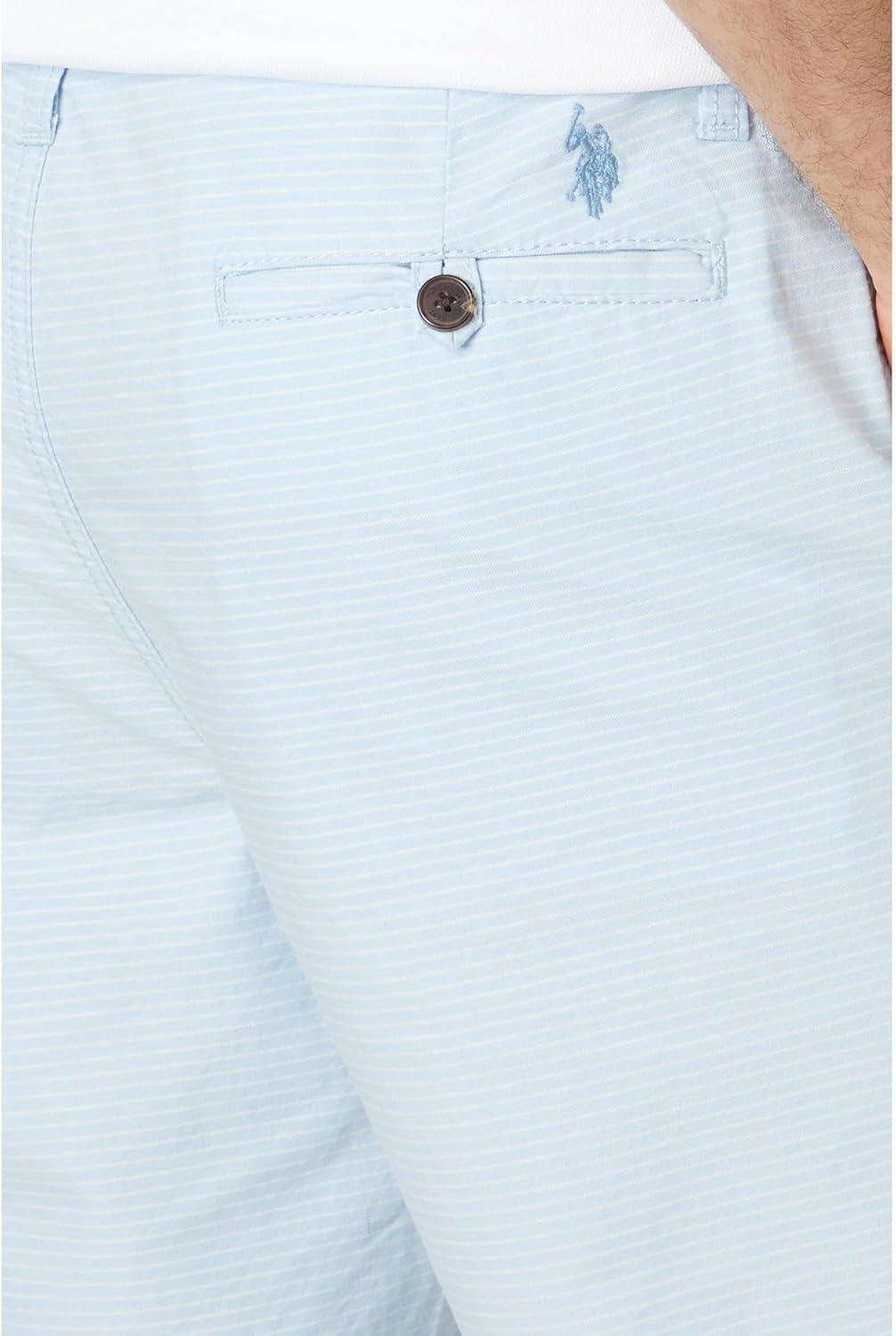 image:imageUS Polo Assn Hartford Horizontal Stripe ShortsBlue Stream