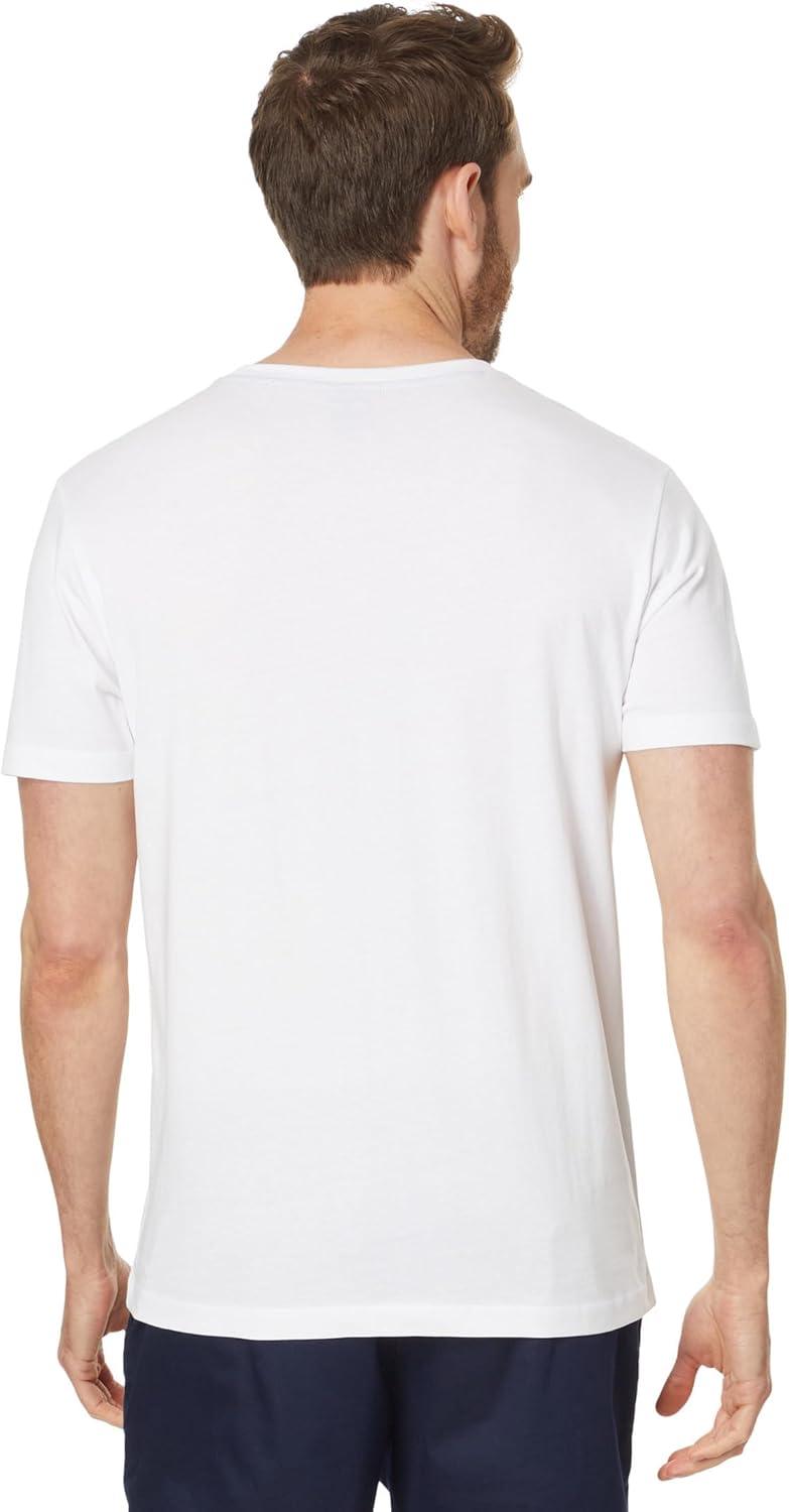 image:imageUS Polo Assn Mens Short Sleeve Graphic Print Flag Dhm Crew Neck Jersey Tee ShirtWhite